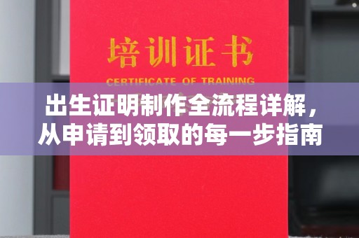 五通桥出生证明制作全流程详解，从申请到领取的每一步指南