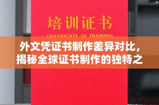 五通桥外文凭证书制作差异对比，揭秘全球证书制作的独特之处